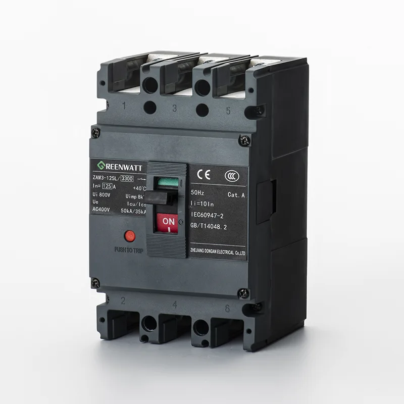 AC400V 125A valettu kotelon katkaisija