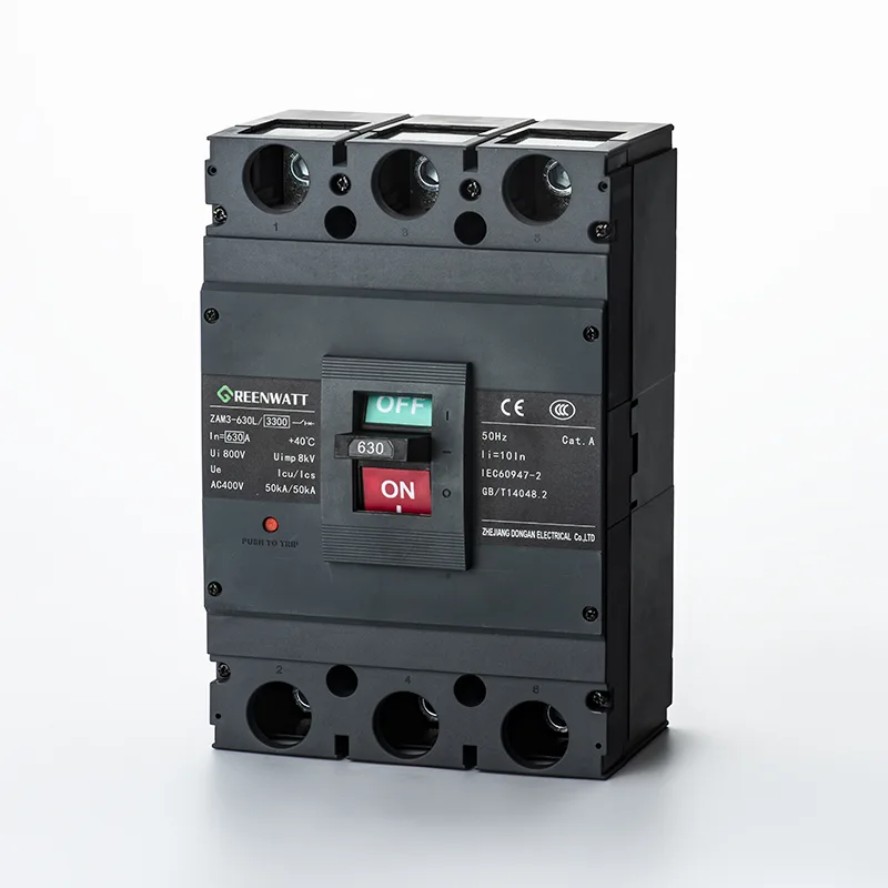AC400V 630A valettu kotelon katkaisija