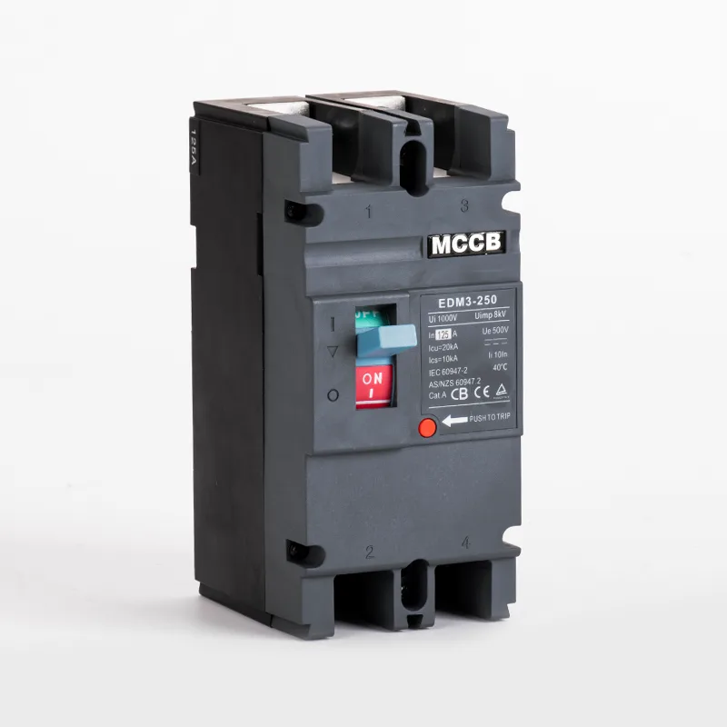 DC500V 125A valettu kotelon katkaisija